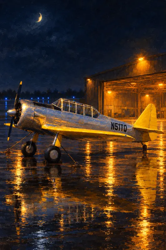 The Warbird — Night Ramp