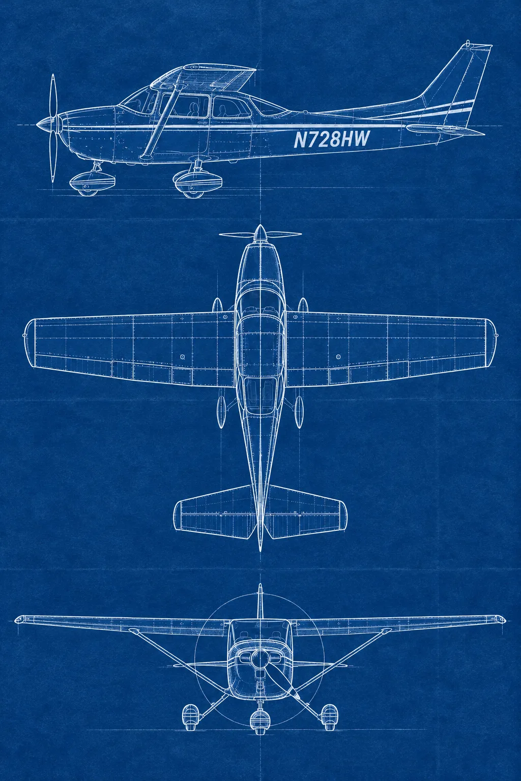 Three-View Blueprint, Three-View Blueprint