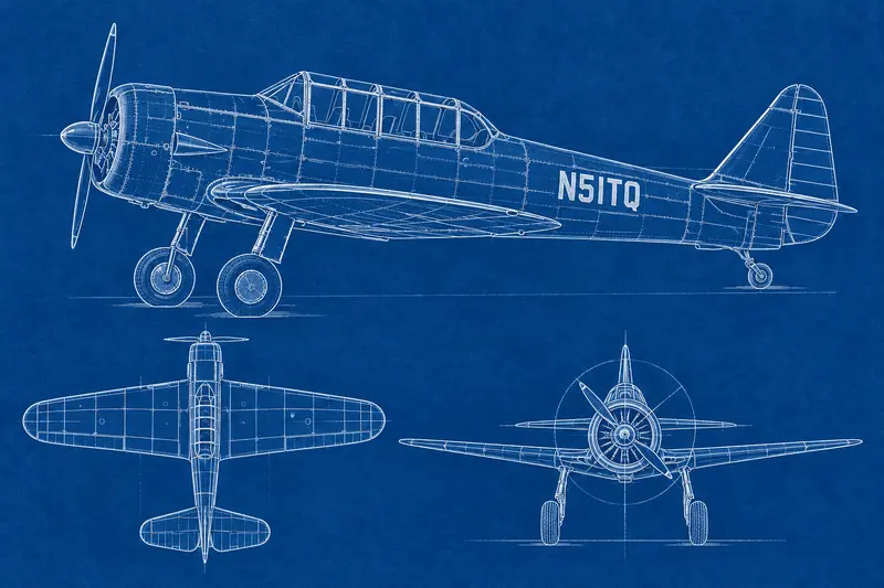 Three-View Blueprint